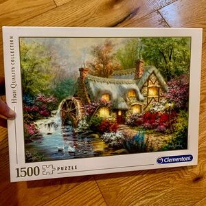 PICK ANY 3 ITEMS FOR $10 - 1500-Piece CLEMENTONI Country Retreat puzzle